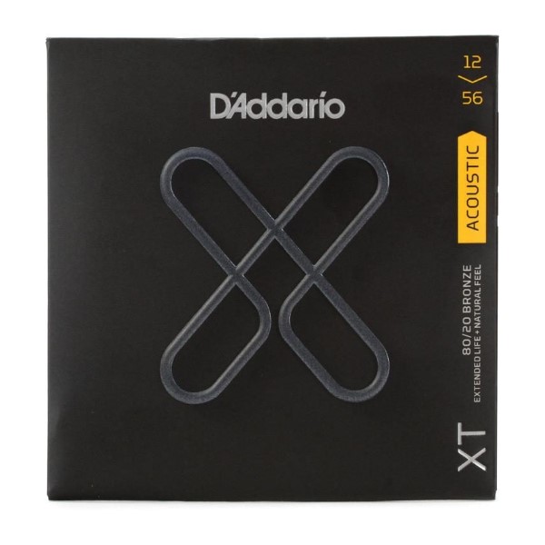 美國 D'Addario XTABR1256 (12-56) 民謠吉他弦 【XTABR-1256/木吉他弦專賣店/DAddario】 