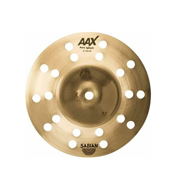 Sabian 8吋 AAX Aero Splash Brilliant Cymbal 樂隊銅鈸【型號:208XACB】 