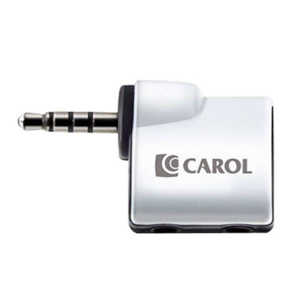 CAROL TRRS 3.5mm 轉接頭 iCT-12 適用麥克風/樂器收音錄至手機【iPhone/iPad/Samsung/Sony/LG適用耳機孔機型】irig 