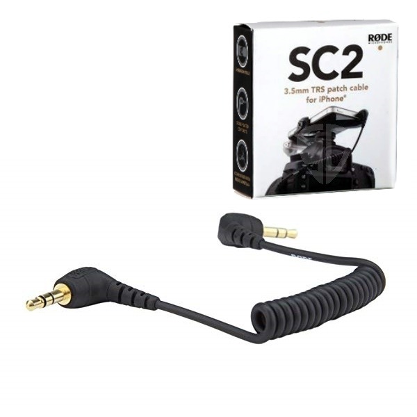 Rode 3.5mm TRS 傳輸線 SC2 for VideoMic Go / iPhone / iXY i-XY 接 單眼相機 攝影機 用 台灣總代理公司貨 RODE 3.5mm TRS 傳輸線 SC2 for VideoMic Go / iPhone / iXY i-XY 接 單眼相機 攝影機 用 台灣總代理公司貨
