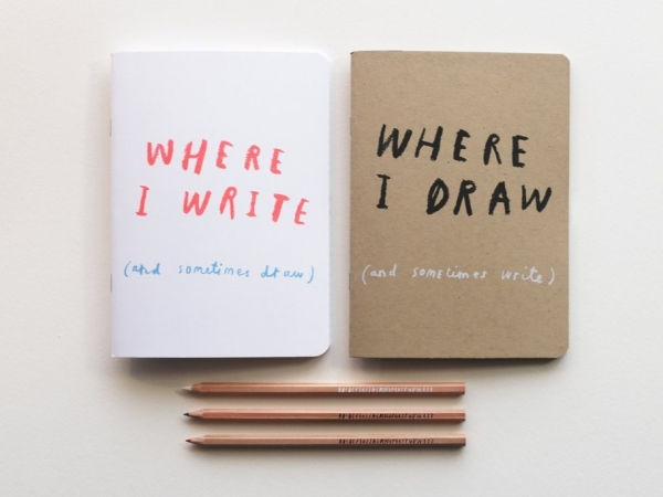 ‘Where I Write’ & ‘Where I Draw’ Set 