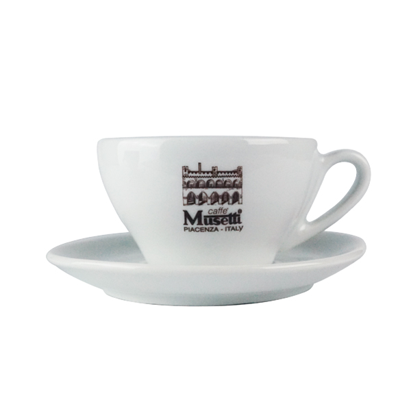 【Musetti】 Logo拿鐵杯組 (絕版品) 拿鐵杯,Musetti,義大利咖啡,義式咖啡,咖啡杯,老爸咖啡,咖啡,lebarcoffee,coffee