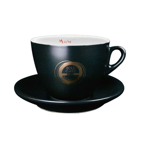 【Musetti】 GOLD CUVEE卡布杯組(霧面) 卡布杯, Musetti,義大利咖啡,義式咖啡,咖啡杯,老爸咖啡,咖啡,lebarcoffee,coffee