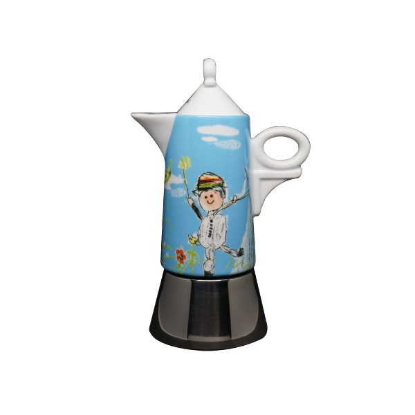【d'ANCAP】稚趣摩卡壺(Giotto) d’ANCAP,ANCAP,義大利咖啡,義式咖啡,摩卡壺,咖啡壺,濃縮咖啡,老爸咖啡,咖啡,lebarcoffee,coffee