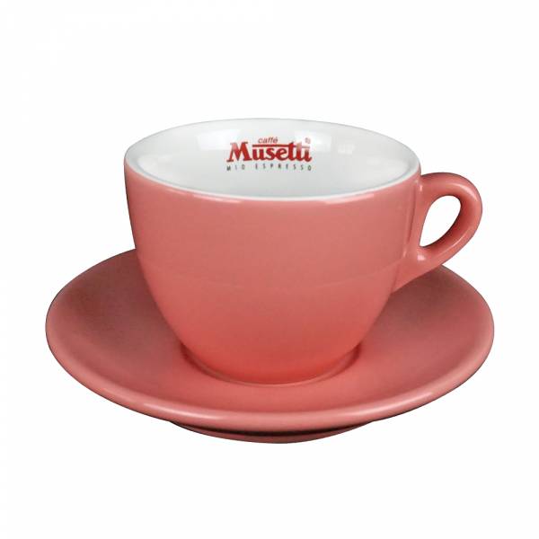 【Musetti】彩色卡布杯套組(6杯6盤) Musetti,義大利咖啡,義式咖啡,卡布杯,咖啡杯,老爸咖啡,咖啡,lebarcoffee,coffee