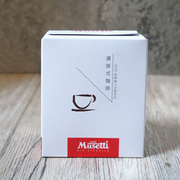 【Musetti】 Rossa 濾掛式咖啡(6包/盒) Musetti,義大利咖啡,義式咖啡,濾掛,濾掛咖啡,濾掛式咖啡,掛耳,掛耳式咖啡,老爸咖啡,咖啡,黑咖啡,lebarcoffee,coffee