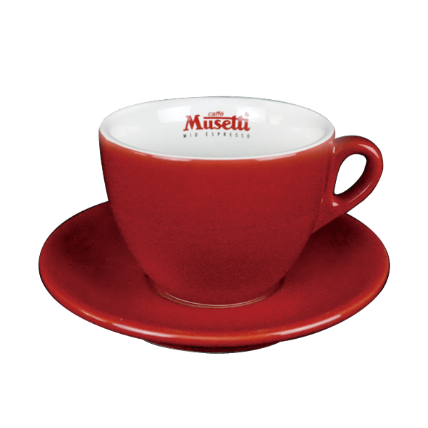 【Musetti】彩色卡布杯套組(6杯6盤) Musetti,義大利咖啡,義式咖啡,卡布杯,咖啡杯,老爸咖啡,咖啡,lebarcoffee,coffee