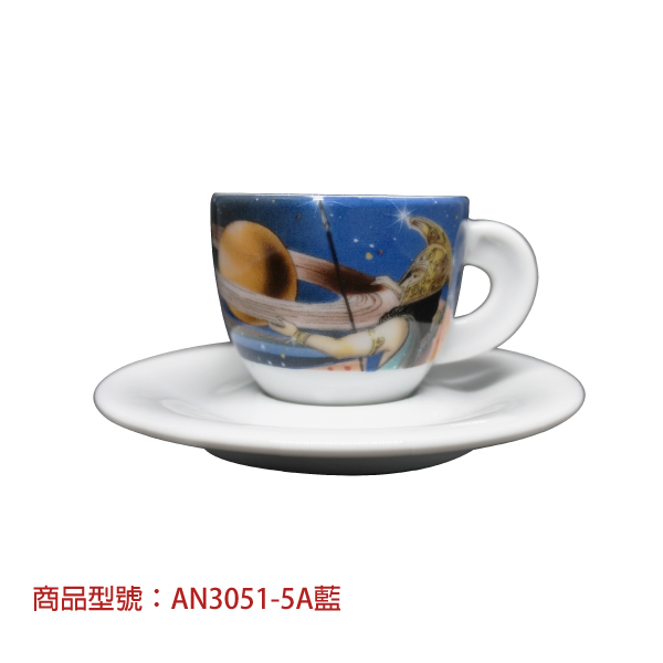 【d'ANCAP】行星濃縮杯組(2杯2盤) d’ANCAP,ANCAP,咖啡杯,瓷杯,義大利咖啡杯,濃縮杯,卡布杯,拿鐵杯,咖啡器具,義大利製造,老爸咖啡,咖啡,lebarcoffee,coffee