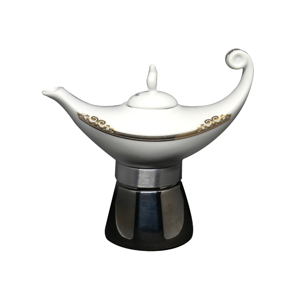 【d'ANCAP】阿拉丁神燈壺(金) d’ANCAP,ANCAP,義大利咖啡,義式咖啡,摩卡壺,咖啡壺,濃縮咖啡,老爸咖啡,咖啡,lebarcoffee,coffee
