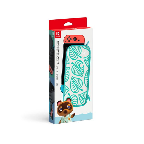 新品現貨 NS《集合啦！動物森友會》特仕 Nintendo Switch 便攜包（Nook 夏威夷花紋款） 
