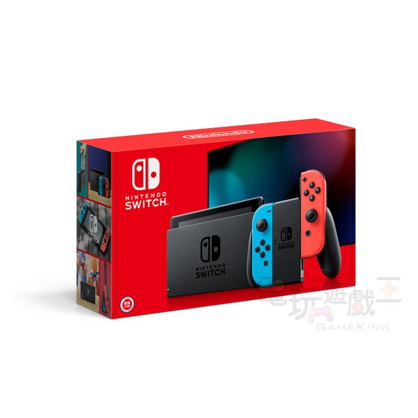新品預購 Nintendo Switch 新型台灣專用機（紅藍） 