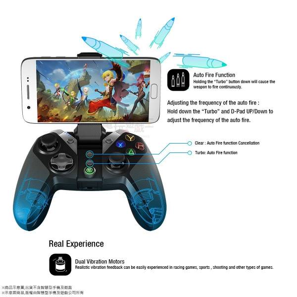新品現貨 GameSir小雞手把G4增強版 安卓/安博電視盒子/PC手把/iOS/PS3手把 傳說對決 