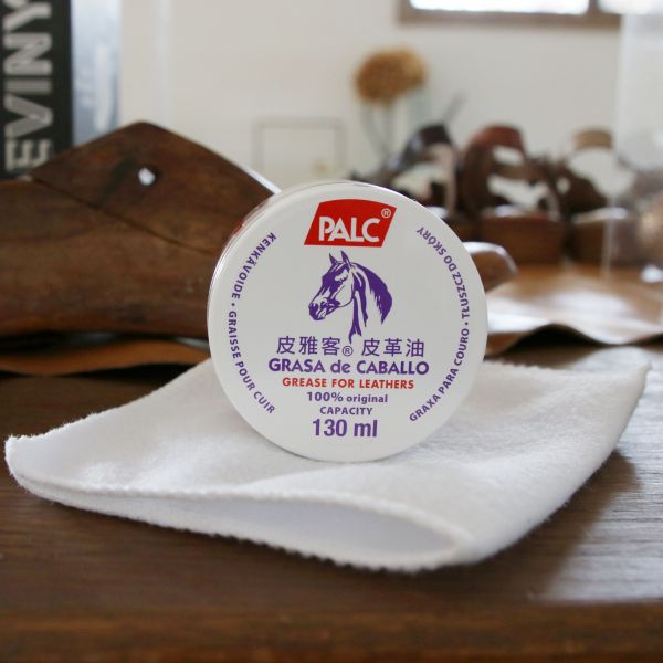 【預購】西班牙PALC皮革保養油+擦鞋布保養組 