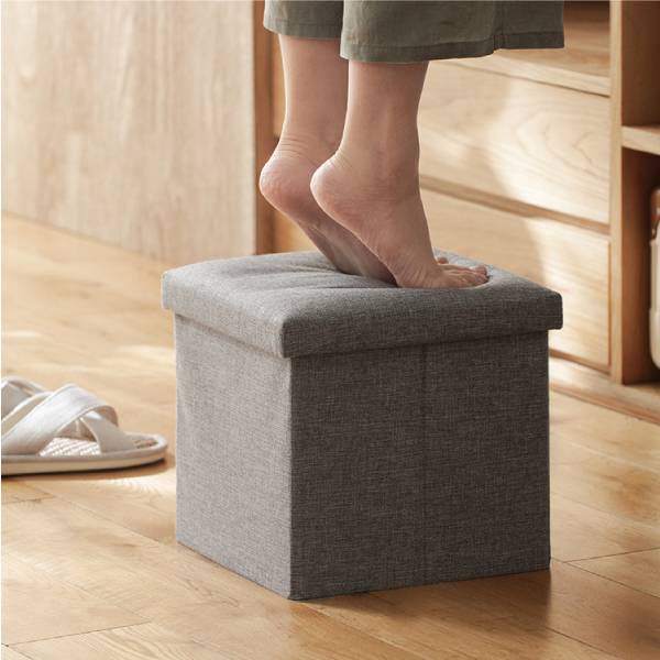 儲物收納椅凳 (30x30x30cm) 收納,椅墊,儲物,一物兩用,省空間,可折疊,體積小