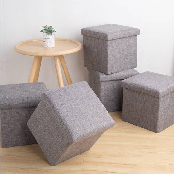 儲物收納椅凳 (30x30x30cm) 收納,椅墊,儲物,一物兩用,省空間,可折疊,體積小