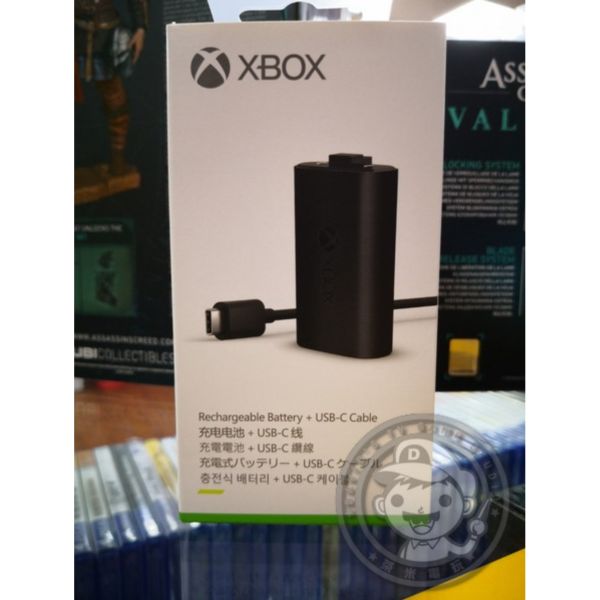 全新台灣代理公司貨 Xbox 手把同步充電套件, 附發票 原廠配件保固期限為九十日 