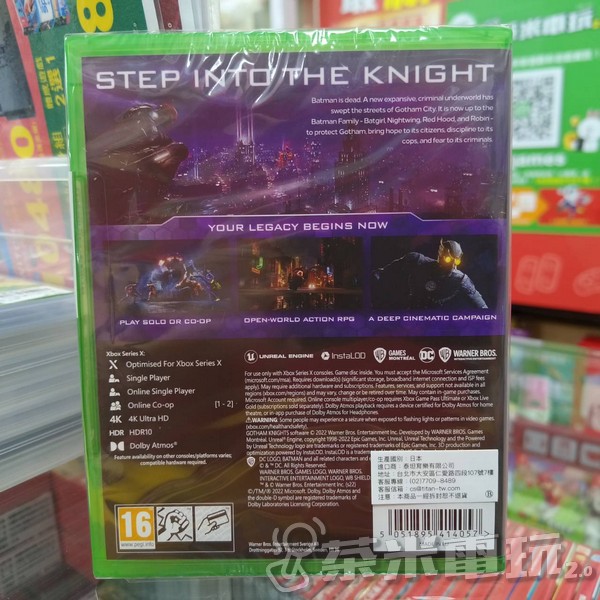 全新 XSX 高譚騎士 Gotham Knights 中文一般版 
