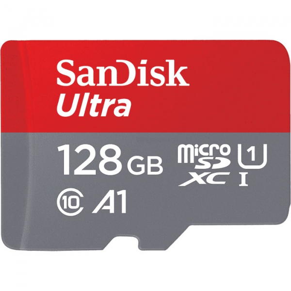 SanDisk Ultra microSDXC UHS-I (A1)128GB 記憶卡-代理商公司貨 