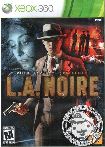 出清 全新 XBOX360 原版遊戲片, 黑色洛城（L.A. Noire） 英文版 