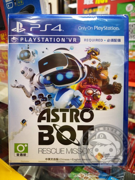 全新 PS4VR 太空機器人：救援任務 中英日文合版(VR專用), 內附特典DLC 