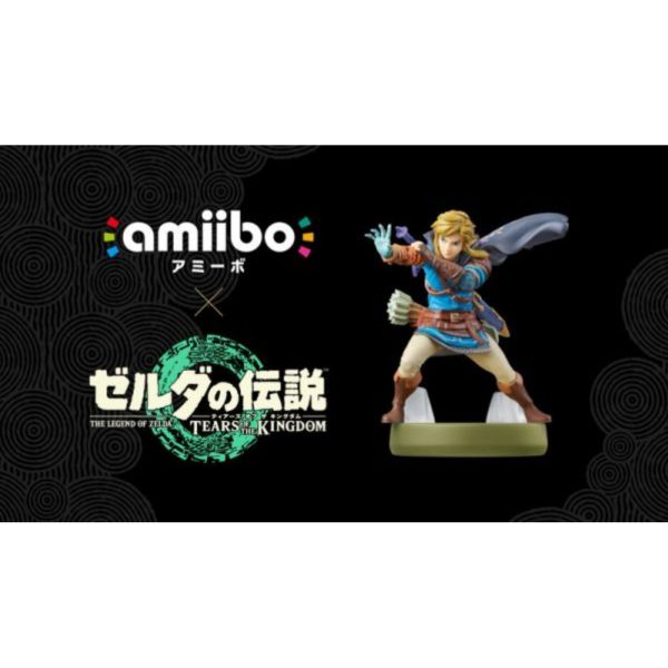 全新任天堂明星 NFC 連動人偶玩具 amiibo, 林克 (薩爾達王國之淚系列)(不含遊戲片) 
