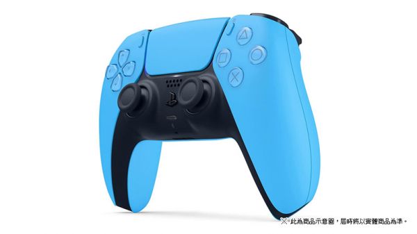 台灣代理貨 全新 SONY 原廠 PS5 DualSense 無線控制器(星光藍), 憑發票自送原廠保固一年 