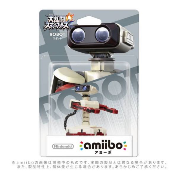 全新任天堂明星 NFC 連動人偶玩具 amiibo, 大亂鬥 機器人 款(不含遊戲片) 