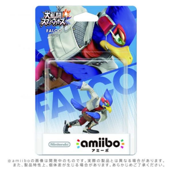 全新任天堂明星 NFC 連動人偶玩具 amiibo, 大亂鬥 法爾科 FALCO 款(不含遊戲片) 