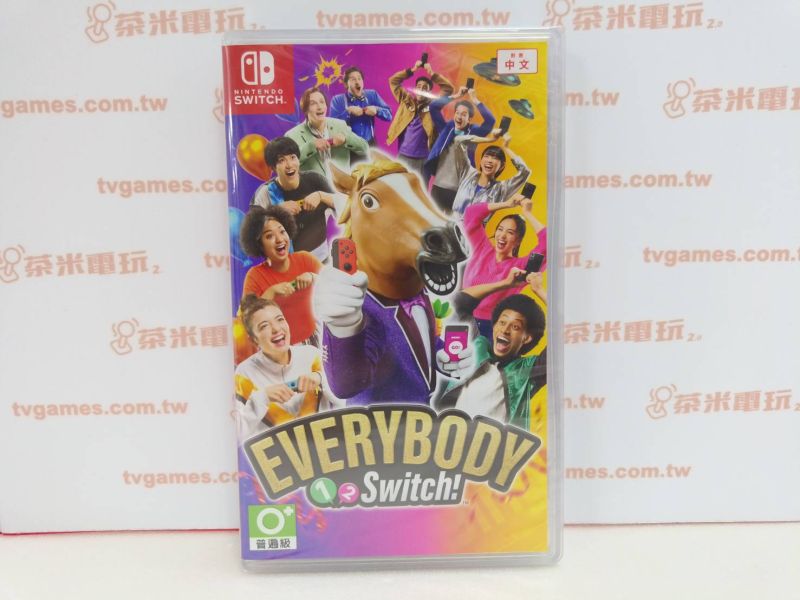 全新 Switch Everybody 1-2-Switch 中文一般版，多人同樂派對型遊戲 