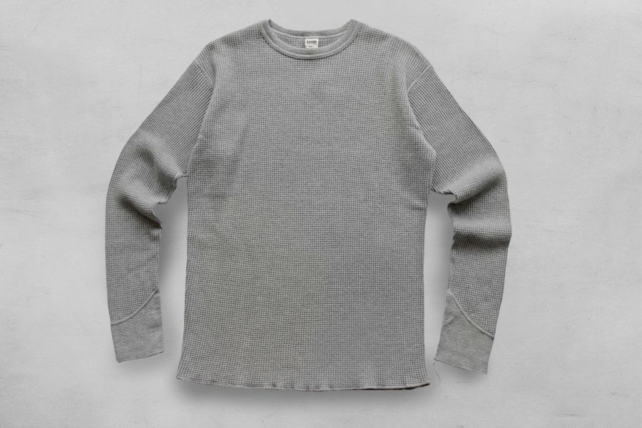 Barns Outfitters-Waffle Crew(Gray) Barns Outfitters,Waffle,華夫格,鬆餅格