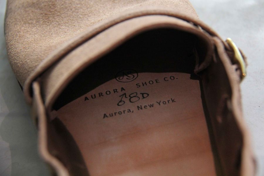 Aurora Shoe - Middle English/Avocado Aurora Shoe,紐約 品牌,american casual,美式休閒,アメカジ,阿美咖機,Handmade,Middle English,HORWEEN皮料,Vibramr鞋底,