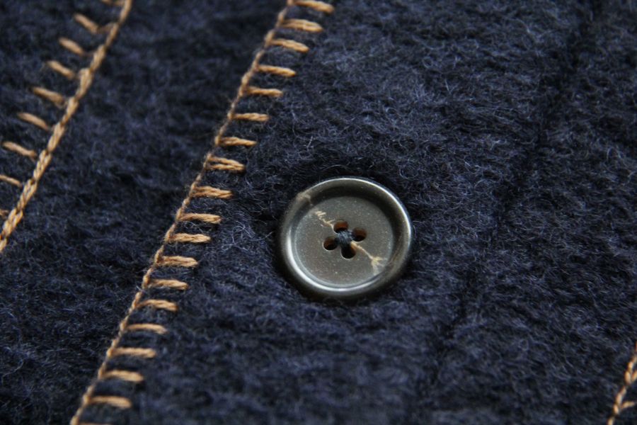 Universal Works-Blanket Field Jacket Universal Works,冬天外套,羊毛外套,Blanket Field Jacket,羊毛毯, 手工縫製,