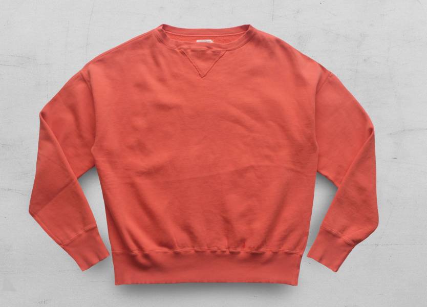 Riding High-Dursty Crew Sweater/Vintage Red Riding High,sweather,衛衣