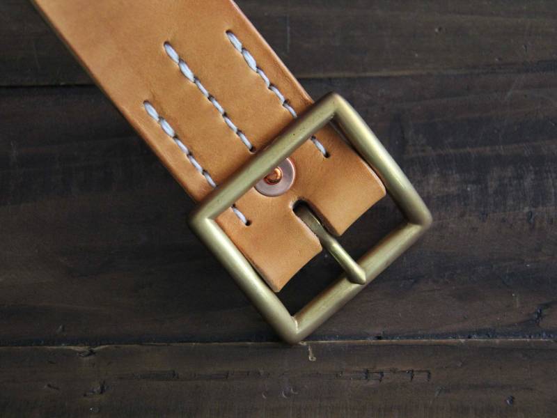 S.F.K. Type II Leather Belt /多脂蜜糖色 Faith,皮帶,多脂 植鞣革,belt,