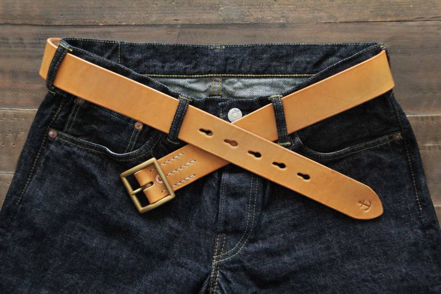 S.F.K. Type II Leather Belt /多脂蜜糖色 Faith,皮帶,多脂 植鞣革,belt,