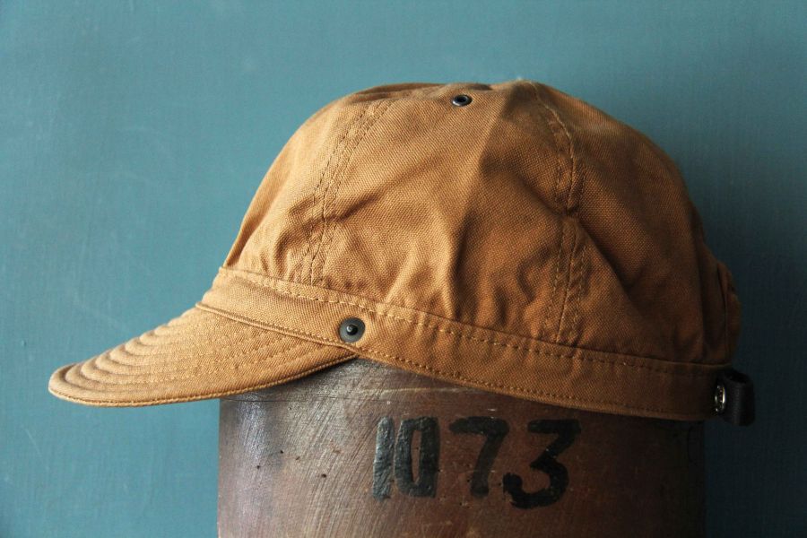DECHO - KOME CAP /BROWN DECHO,帽子,日本製,日本岡山,