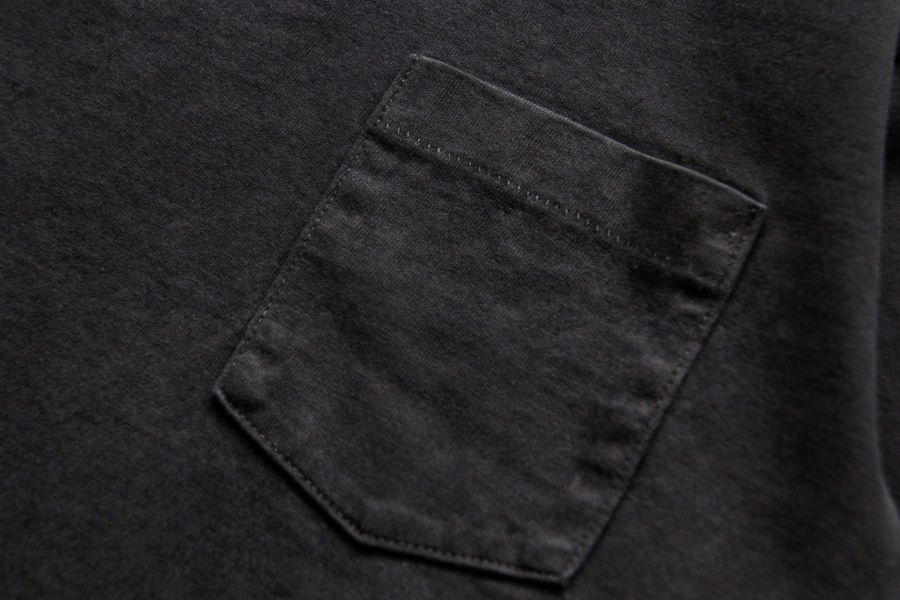 SURE'S LONG SLEEVE T-SHIRT (Black) XX DEVELOPMENT,Made in Japan,古屋獨立服裝廠,
Pigment Dye 染色,薄長袖T恤,8oz