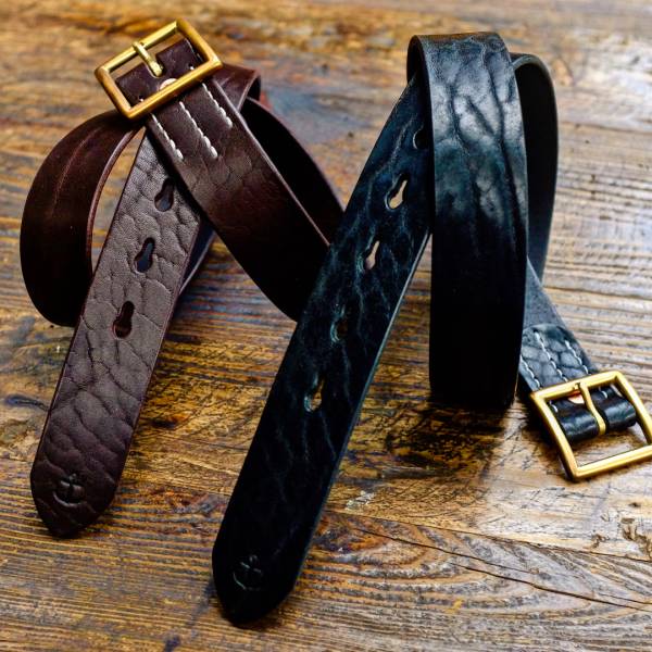 S.F.K. Type II Leather Belt /植鞣深縮紋牛革 /雙色 Faith,皮帶 belt,皮件,leather,男生皮帶,台南 男裝 選物店,