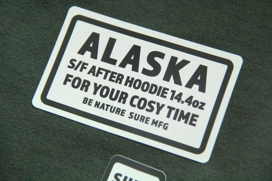 SURE'S BE NATURE ALASKA HOODIE(Green) XX DEVELOPMENT,阿拉斯加連帽衫,帽t,Hoodie,