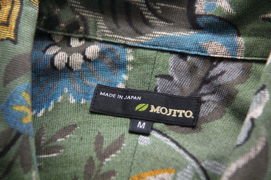 MOJITO/ABSHINTH SHIRT(GEN) MOJITO,日本 品牌,海明威,Mr old,老派人生,古巴襯衫,長袖 襯衫,印花 襯衫,透氣 衣服,
