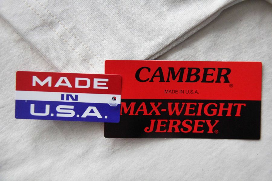 CAMBER- Max-Weight® 重磅短T/WHITE 重磅t,Camber,T恤,白t,美國製,費城,美式精神,運動