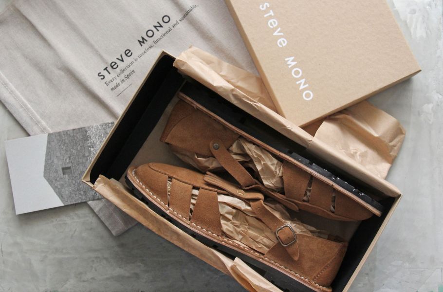 Steve Mono - Artisanal Sandals 10/02-Cognac Steve Mono,西班牙手工皮革涼鞋,handmade