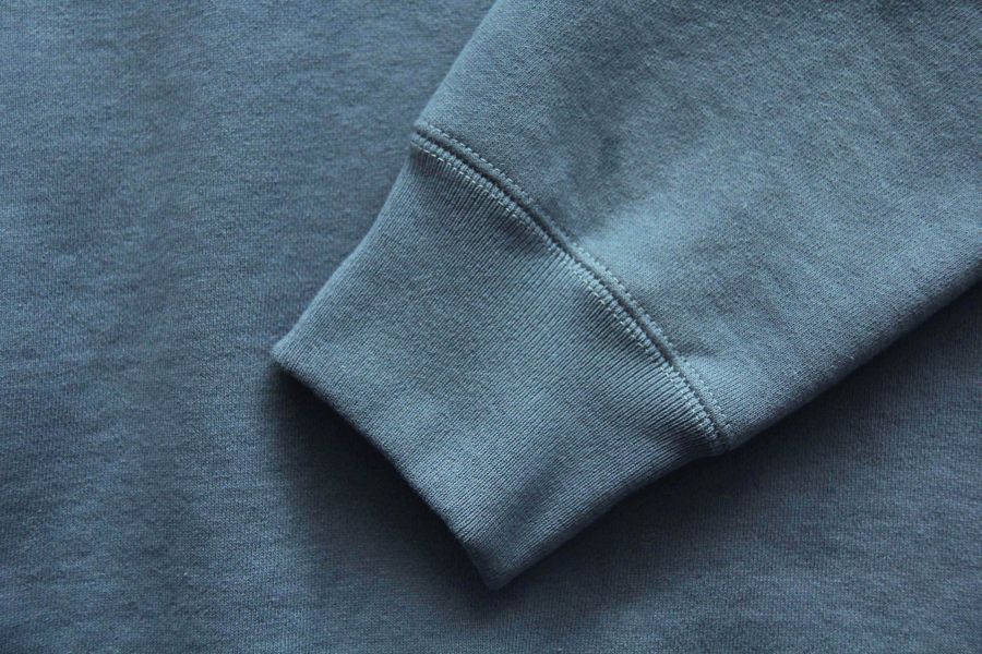 SURE'S CREW NECK "AWESOME" SWEATSHIRT(BLUE) 衛衣,大學T,XX DEVELOPMENT,日本製,名古屋獨立服裝廠,Pigment Dye