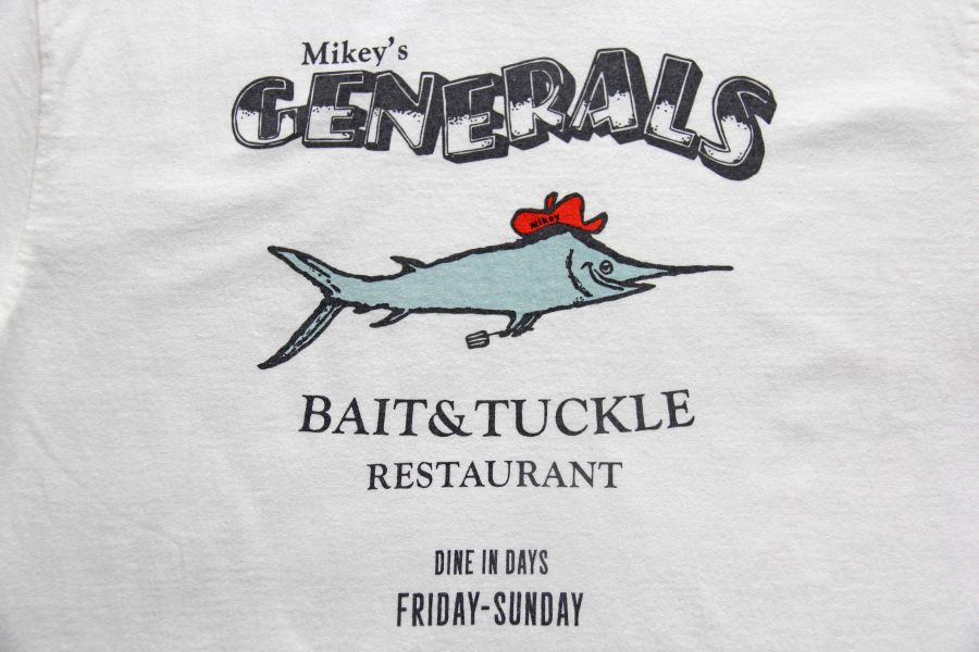 Barns Outfitters - Printed Tee/ Mikey's Generals (白) 