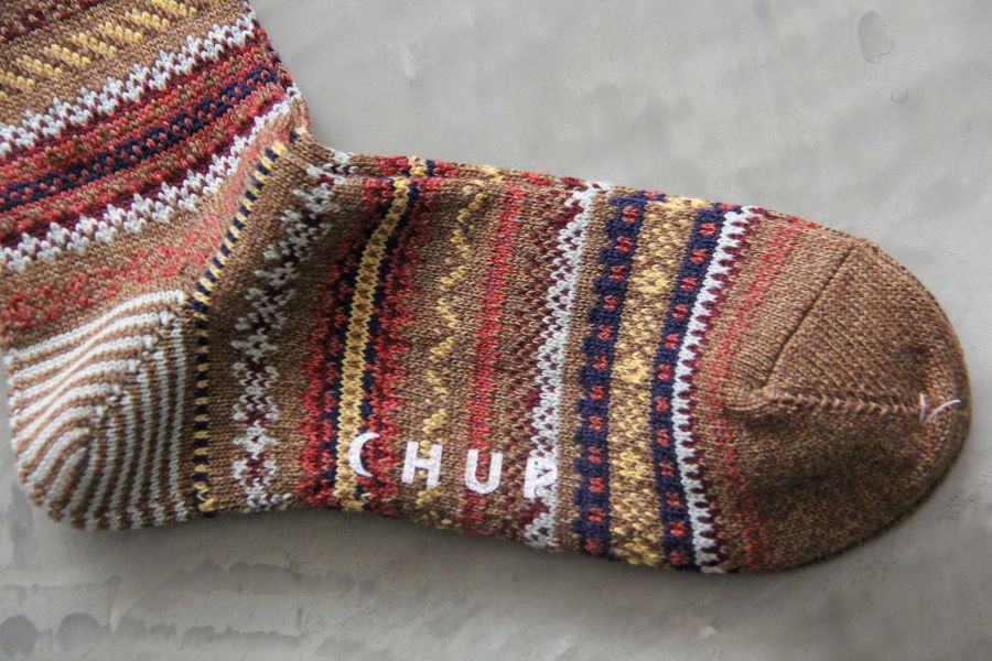 CHUP SOCKS - 長襪 TYKKY 雪花襪 ,日本製,職人,手工,民族風,印第安圖騰,登山,outdoor,TYKKY,mrold,