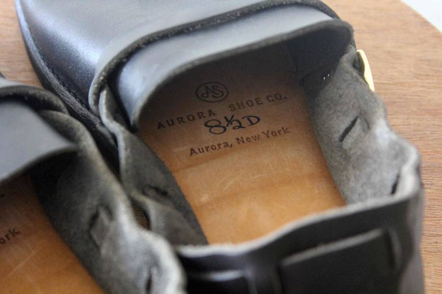 Aurora Shoe - Middle English/Black Aurora Shoe,紐約品牌,Handmade,Middle English,HORWEEN皮料,Vibram鞋底