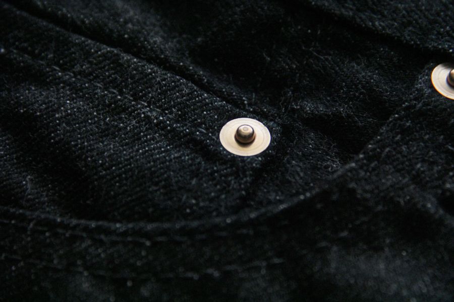 NOCOMPLY JEANS "MONO" Jeans NC66E-80 黑色牛仔褲,XX DEVELOPMENT,One Wash,13.5 oz ,Selvedge Denim,日本製,布邊丹寧,舊化處理,排扣,鎖鏈車縫,名古屋獨立服裝廠,