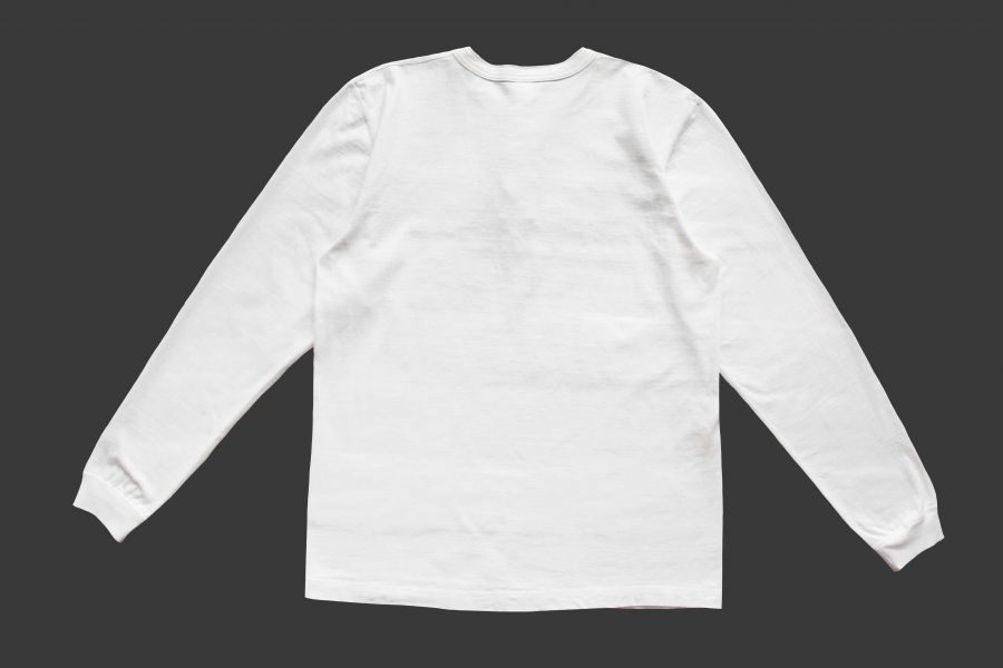 Barns Outfitters - COZUN LS HENLEY-T(WHITE) Henley shirt,亨利領
