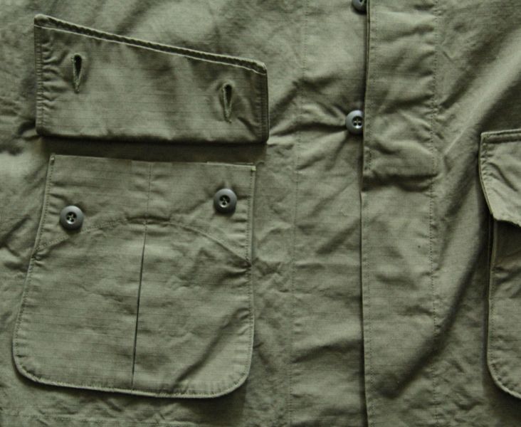 orSlow - US Army Tropical Jacket orslow,軍裝,軍外套,越戰 美軍 夾克,抗撕裂面料,日本製,台南,選物店,老派人生