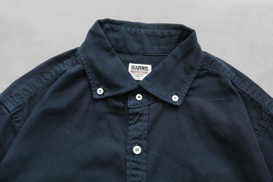 Barns Outfitters - B.D 牛津襯衫(NAVY) B.D. 襯衫,牛津襯衫,Barns,BD襯衫